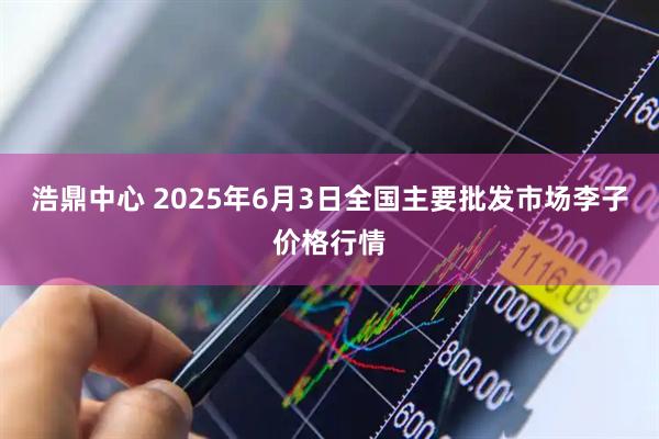 浩鼎中心 2025年6月3日全国主要批发市场李子价格行情
