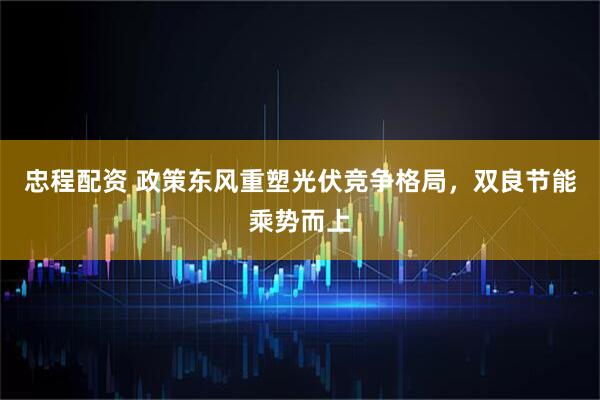 忠程配资 政策东风重塑光伏竞争格局，双良节能乘势而上