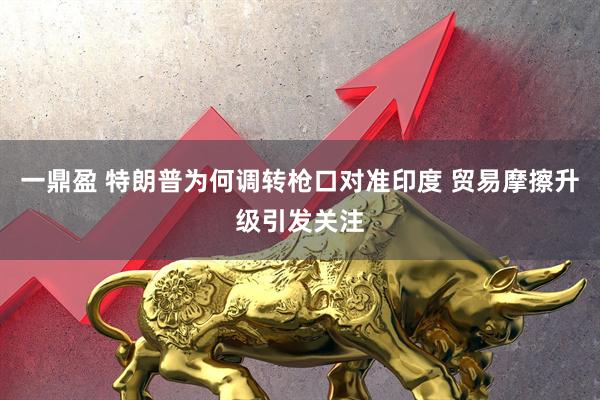 一鼎盈 特朗普为何调转枪口对准印度 贸易摩擦升级引发关注